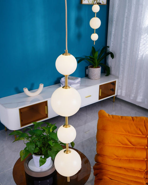 Vertical Globe Pendant Lamp-DWHOME