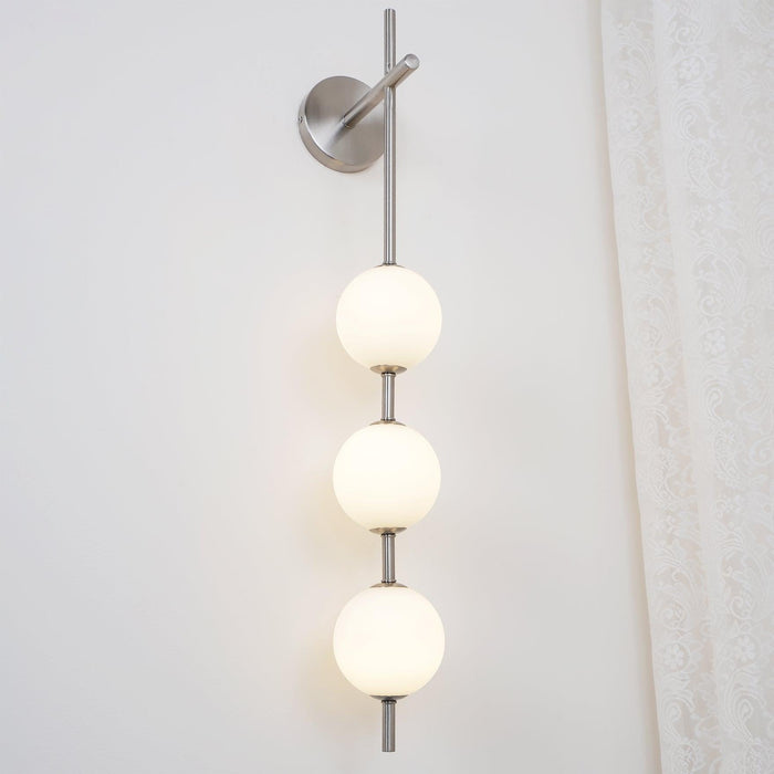 Vertical Globe Wall Lamp-DWHOME