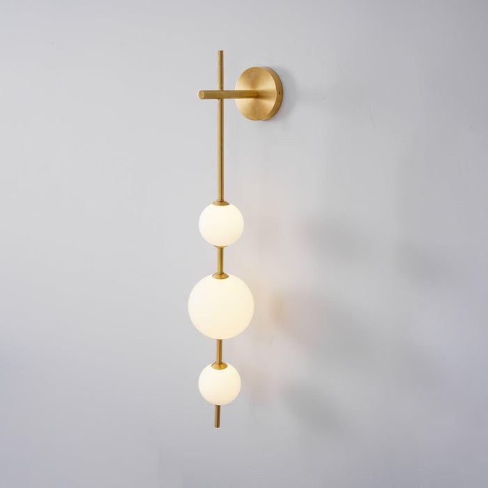 Vertical Globe Wall Lamp-DWHOME