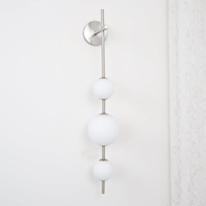 Vertical Globe Wall Lamp-DWHOME
