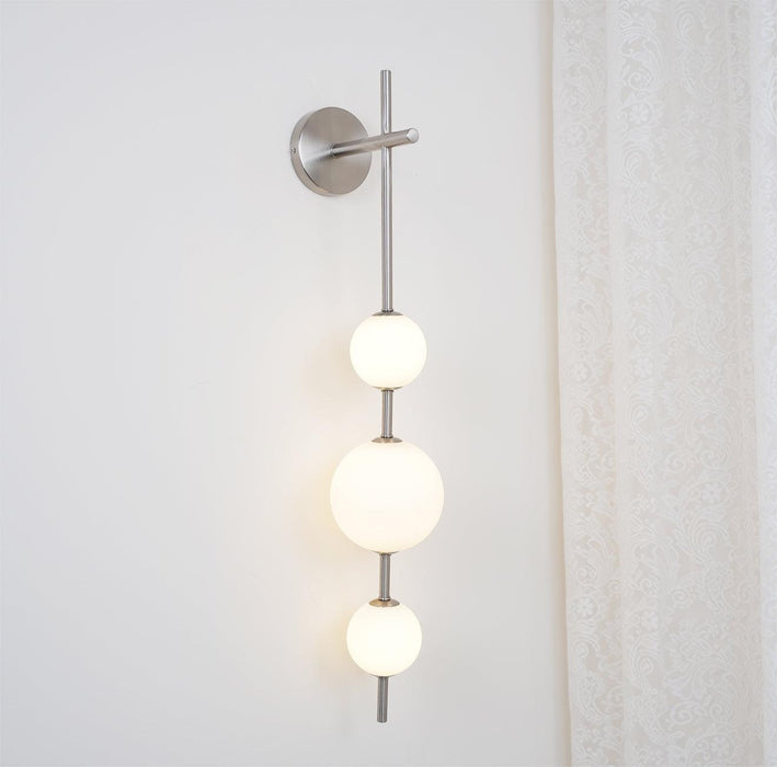 Vertical Globe Wall Lamp-DWHOME