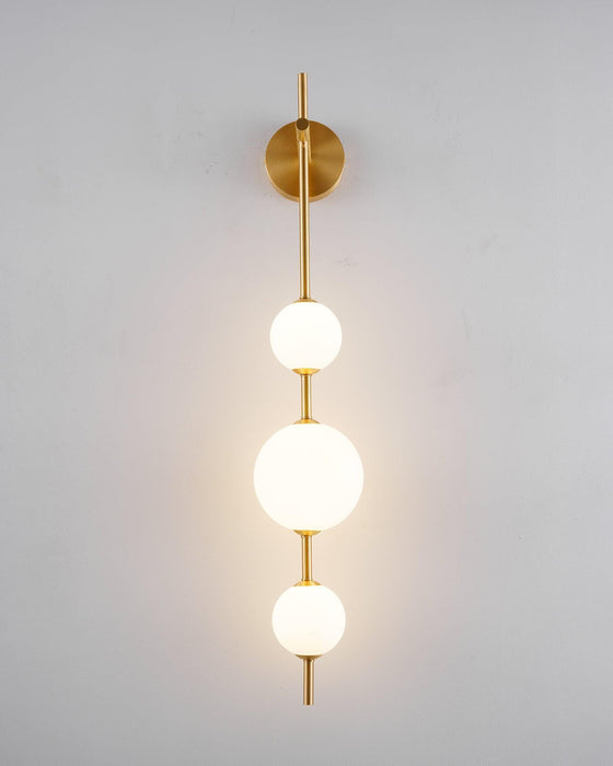 Vertical Globe Wall Lamp-DWHOME