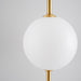 Vertical Globe Wall Lamp-DWHOME