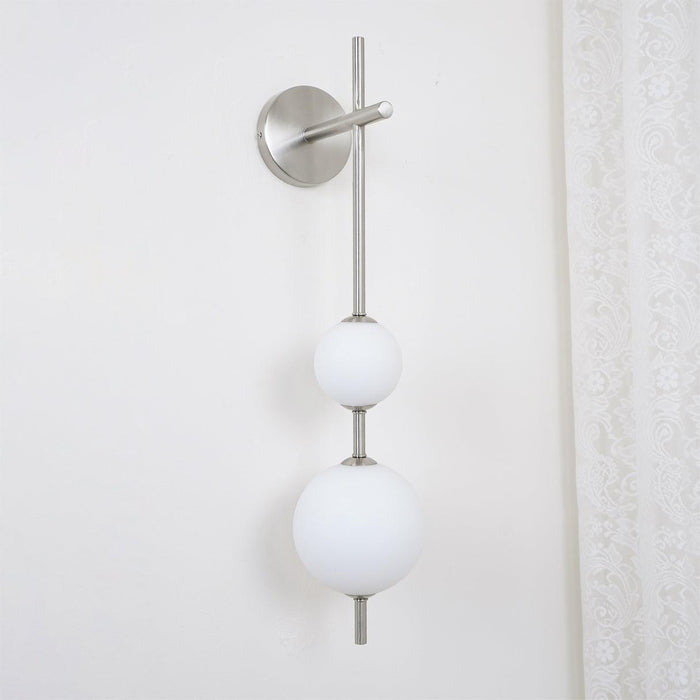 Vertical Globe Wall Lamp-DWHOME