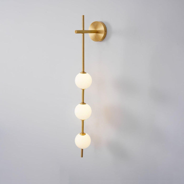 Vertical Globe Wall Lamp-DWHOME