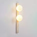 Vertical Travertine Wall Sconce - Vakkerlight