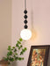 Vertical Walnut Balls Pendant Lamp-DWHOME