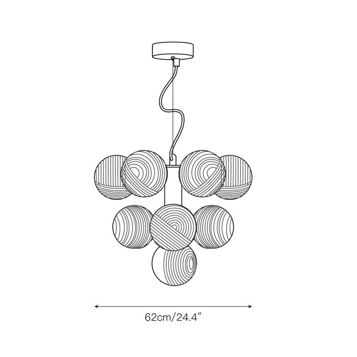 Vine 10-light Chandelier-DWHOME