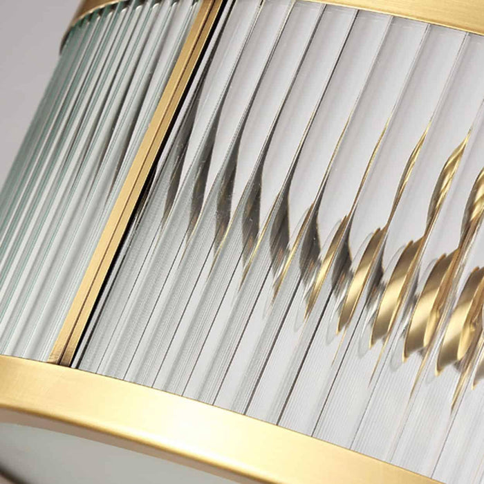 Tammika Vintage Brass Drum Ceiling Lamps - DWHOME