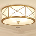 Tammika Vintage Brass Drum Ceiling Lamps - DWHOME