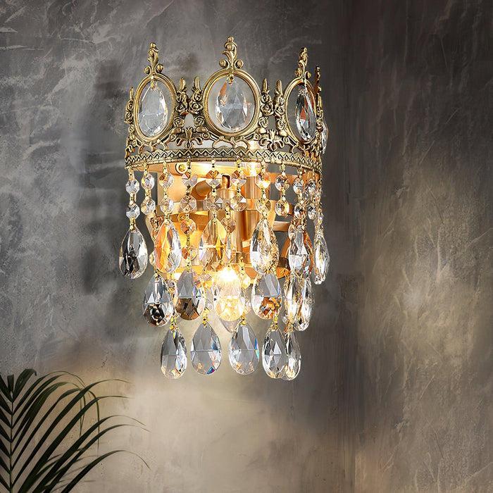 Vintage Crystal Wall lamp-DWHOME