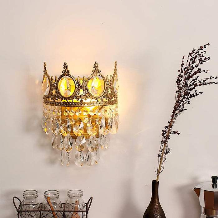 Vintage Crystal Wall lamp-DWHOME