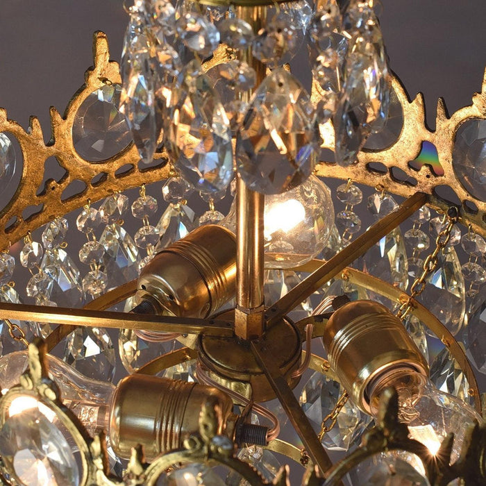 Vintage Crystal Table Light-DWHOME