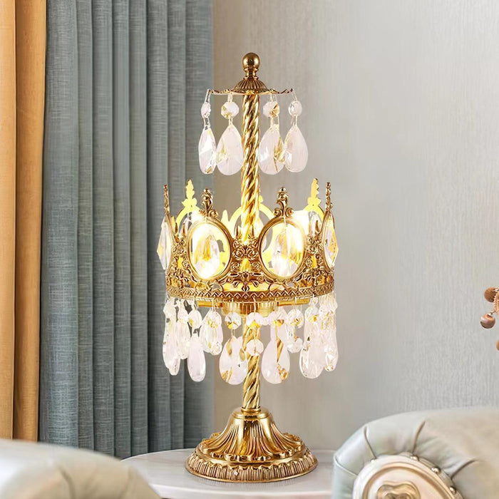 Vintage Crystal Table Light-DWHOME