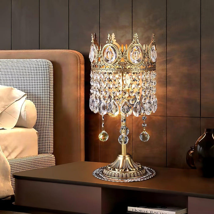 Vintage Crystal Table Light-DWHOME
