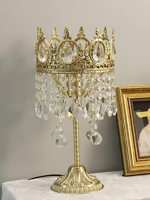 Vintage Crystal Table Light-DWHOME