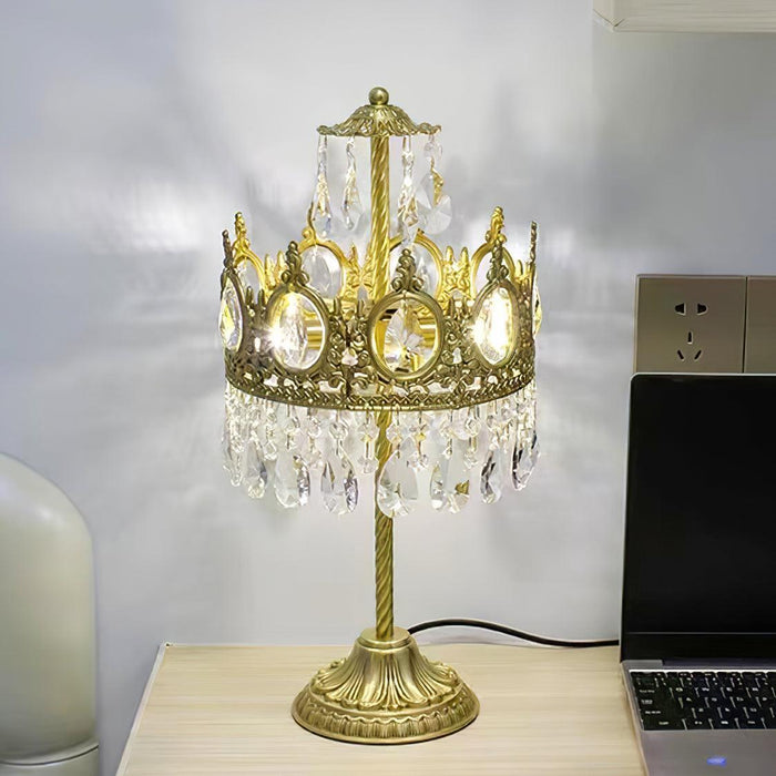 Vintage Crystal Table Light-DWHOME