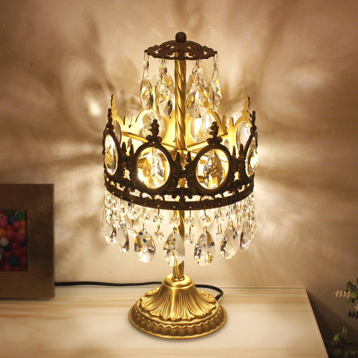 Vintage Crystal Table Light-DWHOME