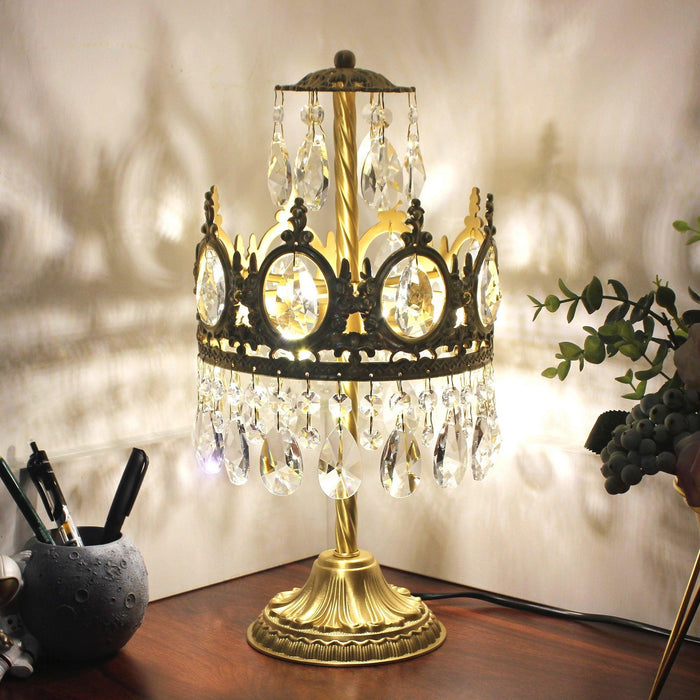 Vintage Crystal Table Light-DWHOME