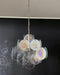 Vintage Murano Iridescent Disks Chandelier-DWHOME