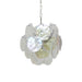 Vintage Murano Iridescent Glass Disks Chandelier-DWHOME