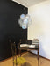 Vintage Murano Iridescent Glass Disks Chandelier-DWHOME