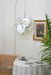 Vintage Murano Iridescent Glass Disks Chandelier-DWHOME