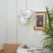 Vintage Murano Iridescent Glass Disks Chandelier-DWHOME