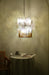 Vintage Murano Iridescent Glass Disks Chandelier-DWHOME