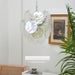 Vintage Murano Iridescent Glass Disks Chandelier-DWHOME