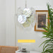 Vintage Murano Iridescent Glass Disks Chandelier-DWHOME