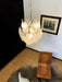Vintage Murano Lattimo Glass White Chandelier-DWHOME