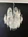 Vintage Murano Lattimo Glass White Chandelier-DWHOME