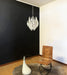 Vintage Murano Lattimo Glass White Chandelier-DWHOME