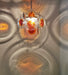 Vintage Murano Orange Brown Chandelier-DWHOME
