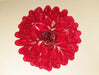 Vintage Murano Red Glass Petals Chandelier-DWHOME