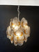 Vintage Murano Transparent Amber Chandelier-DWHOME
