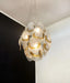 Vintage Murano Transparent Amber Chandelier-DWHOME