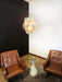 Vintage Murano Transparent Amber Chandelier-DWHOME