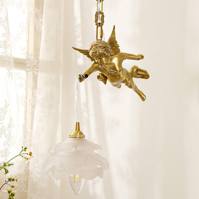 Vintage Angel Pendant Light-DWHOME
