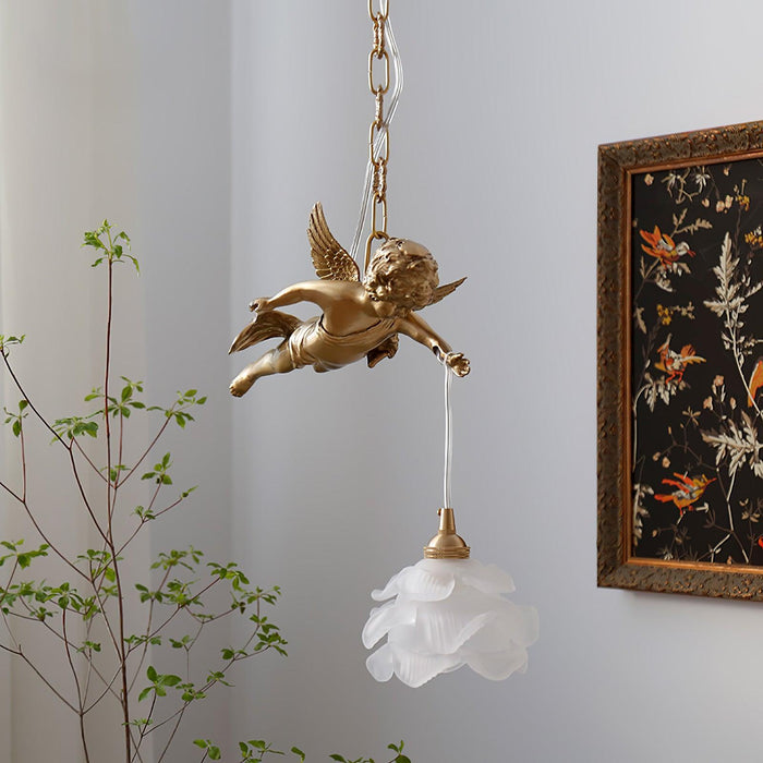 Vintage Angel Pendant Light-DWHOME