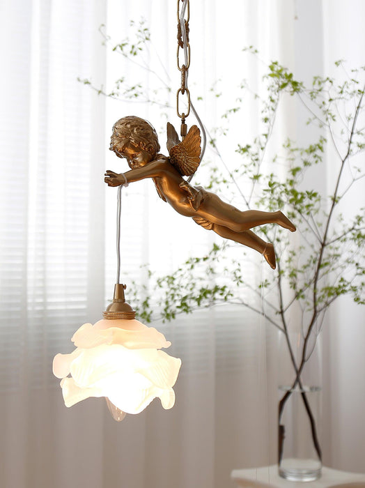Vintage Angel Pendant Light-DWHOME