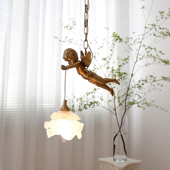 Vintage Angel Pendant Light-DWHOME