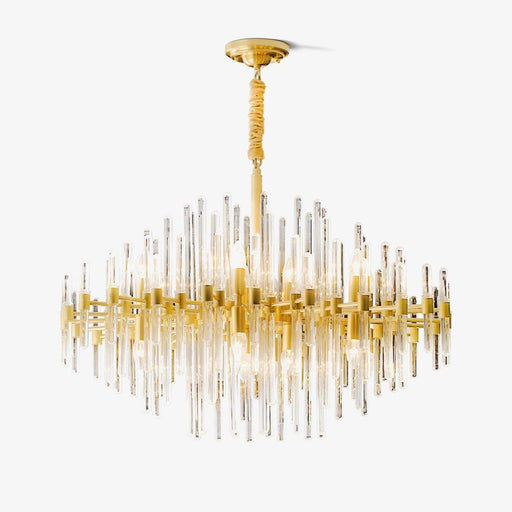 Vintage Antique Brass Chandelier - DWHOME