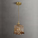 Plafonnier Vintage en Verre Marron - DWHOME