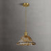 Plafonnier Vintage en Verre Marron - DWHOME