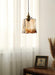 Plafonnier Vintage en Verre Marron - DWHOME