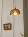 Plafonnier Vintage en Verre Marron - DWHOME