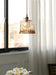 Plafonnier Vintage en Verre Marron - DWHOME