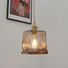 Plafonnier Vintage en Verre Marron - DWHOME
